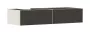 Hansgrohe Xevolos E 2 fiókos mosdószekrény 1370x550 mm balos pultlaphoz, matt homok/textil sötétszürke 54320660