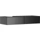 Hansgrohe Xevolos E 2 fiókos mosdószekrény 1370x550 mm balos pultlaphoz, matt palaszürke/metál palaszürke 54321770