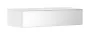 Hansgrohe Xevolos E konzolos fürdőszobai ülőpad 1 fiókkal 1180x550 mm, matt fehér/metálfehér 54325320