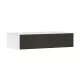 Hansgrohe Xevolos E konzolos fürdőszobai ülőpad 1 fiókkal 1180x550 mm, matt fehér/textil sötétszürke 54325660