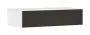 Hansgrohe Xevolos E konzolos fürdőszobai ülőpad 1 fiókkal 1180x550 mm, matt fehér/textil sötétszürke 54325660