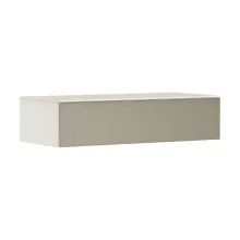   Hansgrohe Xevolos E konzolos fürdőszobai ülőpad 1 fiókkal 1180x550 mm, matt homok/texturált bronz 54326390