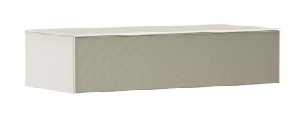 Hansgrohe Xevolos E konzolos fürdőszobai ülőpad 1 fiókkal 1180x550 mm, matt homok/texturált bronz 54326390