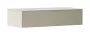 Hansgrohe Xevolos E konzolos fürdőszobai ülőpad 1 fiókkal 1180x550 mm, matt homok/texturált bronz 54326390