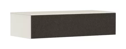 Hansgrohe Xevolos E konzolos fürdőszobai ülőpad 1 fiókkal 1180x550 mm, matt homok/textil sötétszürke 54326660