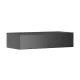 Hansgrohe Xevolos E konzolos fürdőszobai ülőpad 1 fiókkal 1180x550 mm, matt palaszürke/metál palaszürke 54327770