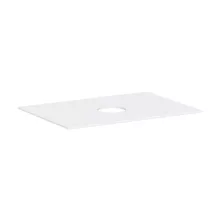   Hansgrohe Xevolos E 780/550 pultlap középkivágással csapfurat nélküli mosdótálhoz, matt fehér 54328700