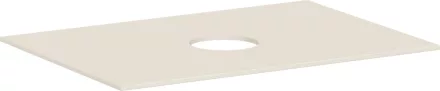 Hansgrohe Xevolos E 780/550 pultlap középkivágással csapfurat nélküli mosdótálhoz, matt homok 54328780