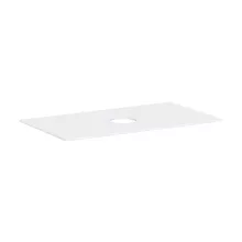   Hansgrohe Xevolos E 980/550 pultlap középkivágással csapfurat nélküli mosdótálhoz, matt fehér 54329700