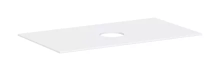 Hansgrohe Xevolos E 980/550 pultlap középkivágással csapfurat nélküli mosdótálhoz, matt fehér 54329700