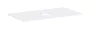Hansgrohe Xevolos E 980/550 pultlap középkivágással csapfurat nélküli mosdótálhoz, matt fehér 54329700