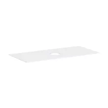   Hansgrohe Xevolos E 1180/550 pultlap középkivágással csapfurat nélküli mosdótálhoz, matt fehér 54330700