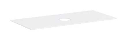 Hansgrohe Xevolos E 1180/550 pultlap középkivágással csapfurat nélküli mosdótálhoz, matt fehér 54330700