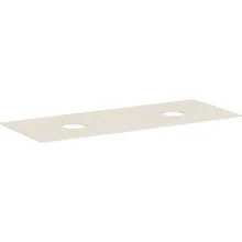   Hansgrohe Xevolos E 1370/550 pultlap dupla kivágással csapfurat nélküli mosdótálakhoz, matt homok 54332780