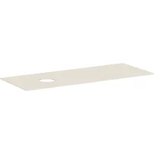   Hansgrohe Xevolos E 1370/550 pultlap bal oldali kivágással csapfurat nélküli mosdótálhoz, matt homok 54333780