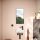 Hansgrohe Xarita Lite Q Tükör vízszintes irányú LED világítással 36x70 cm fali kapcsolóhoz, matt fekete 54955670