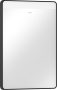 Hansgrohe Xarita Lite Q Tükör vízszintes irányú LED világítássa 50x70 fali kapcsolóhoz, matt fekete 54956670