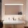 Hansgrohe Xarita Lite Q Tükör vízszintes irányú LED világítással 120x70 fali kapcsolóhoz, matt fehér 54960700