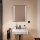 Hansgrohe Xarita Lite Q Tükör függőleges irányú LED világítással 60x70 fali kapcsolóhoz, matt fekete 54962670