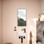 Hansgrohe Xarita Lite Q Tükör vízszintes irányú LED világítással 36x70 IR szenzorral, matt fekete 54968670
