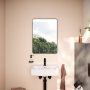 Hansgrohe Xarita Lite Q Tükör vízszintes irányú LED világítással 50x70 IR szenzorral, matt fekete 54969670