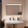 Hansgrohe Xarita Lite Q Tükör vízszintes irányú LED világítással 100x70 IR szenzorral, matt fekete 54972670