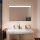 Hansgrohe Xarita Lite Q Tükör vízszintes irányú LED világítással 100x70 IR szenzorral, matt fehér 54972700
