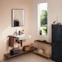 Hansgrohe Xarita Lite Q Tükör függőleges irányú LED világítással 60x70 IR szenzorral, matt fekete 54975670