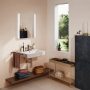Hansgrohe Xarita Lite Q Tükör függőleges irányú LED világítással 60x70 IR szenzorral, matt fehér 54975700