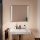 Hansgrohe Xarita Lite Q Tükör függőleges irányú LED világítással 80x70 IR szenzorral, matt fekete 54976670