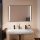 Hansgrohe Xarita Lite Q Tükör függőleges irányú LED világítással 100x70 IR szenzorral, matt fekete 54977670