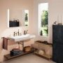 Hansgrohe Xarita Lite Q Tükör függőleges irányú LED világítással 100x70 IR szenzorral, matt fehér 54977700