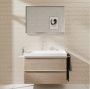 Hansgrohe Xarita E szögletes fali tükör 100x70 cm infravörös érzékelővel és LED világítással, matt fehér 54995700