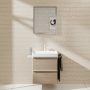Hansgrohe Xarita E Tükör LED világítással 600/50 IR érzékelővel, matt fehér kerettel 54997700