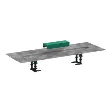   Hansgrohe RainDrain zuhanylefolyóhoz telepítő szett 70 cm 56011180