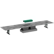   Hansgrohe uBox universal zuhanylefolyókhoz teljes szett 120 cm, standard beépítés 56027180