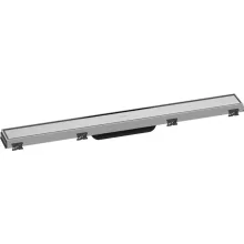   Hansgrohe RainDrain Match Zuhanylefolyó 70 cm, állítható magasságú kerettel, rozsdamentes acél 56037800