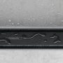 Hansgrohe RainDrain Match Zuhanylefolyó 80 cm, állítható magasságú kerettel, matt fekete 56038670