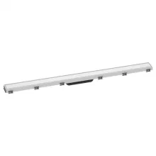   Hansgrohe RainDrain Match Zuhanylefolyó 100 cm, állítható magasságú kerettel, matt fehér 56041700