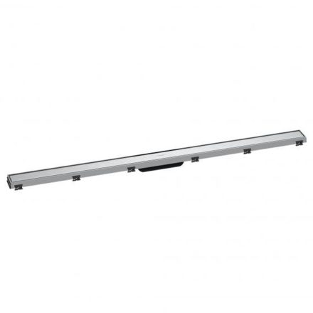 Hansgrohe RainDrain Match Zuhanylefolyó 120 cm, állítható magasságú kerettel, rozsdamentes acél 56042800