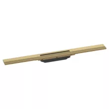   Hansgrohe RainDrain Flex vágható zuhanylefolyó 70 cm, szálcsiszolt bronz 56043140