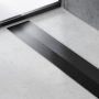 Hansgrohe RainDrain Flex vágható zuhanylefolyó 70 cm, matt fekete 56043670