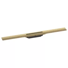   Hansgrohe RainDrain Flex vágható zuhanylefolyó 80 cm, szálcsiszolt bronz 56044140