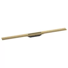   Hansgrohe RainDrain Flex vágható zuhanylefolyó 100 cm, szálcsiszolt bronz 56046140