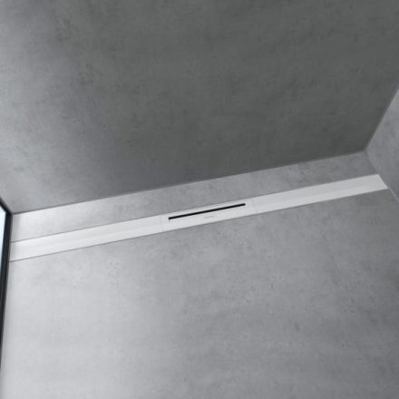 Hansgrohe RainDrain Flex vágható zuhanylefolyó 100 cm, matt fehér 56046700