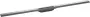 Hansgrohe RainDrain Flex vágható zuhanylefolyó 120 cm, króm 56047000
