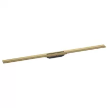   Hansgrohe RainDrain Flex vágható zuhanylefolyó 120 cm, szálcsiszolt bronz 56047140