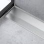 Hansgrohe RainDrain Flex oldalfal mellé zuhanylefolyó 80 cm, vágható, rozsdamentes acél 56051800