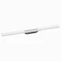 Hansgrohe RainDrain Flex oldalfal mellé zuhanylefolyó 90 cm, vágható, matt fehér 56052700