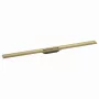 Hansgrohe RainDrain Flex oldalfal mellé zuhanylefolyó 120 cm, vágható, szálcsiszolt bronz 56054140